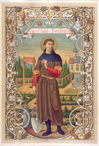Saint Fiacre (d.670) - French School