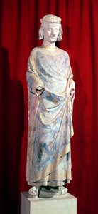 Saint Louis (pierre polychrome)