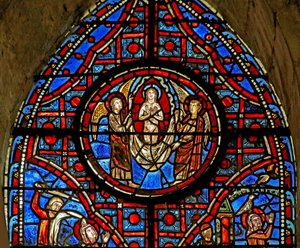 Histoire de Sainte Marguerite : son âme monte - French School