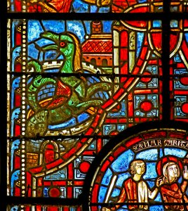 Histoire de Sainte Marguerite : le dragon - French School