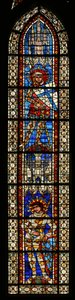 Saint Maurice au-dessus de Saint Victor, fenêtre 203b - French School