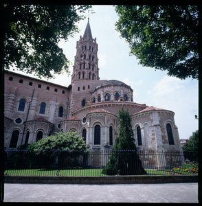 Saint-Sernin, commencée vers 1075-80 - French School