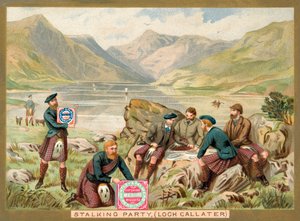 Partie de chasse, Loch Callater, Écosse