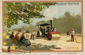 Rouleau compresseur - French School