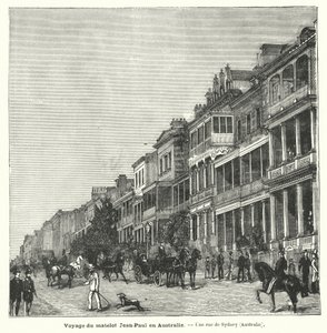 Rue à Sydney, Nouvelle-Galles du Sud, Australie - French School