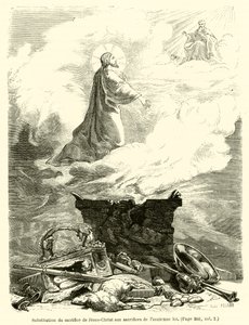 Substitution du sacrifice de Jésus-Christ aux sacrifices de l