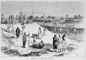 Canal de Suez : le premier coup de pioche - French School