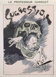 Suggestion, caricature de Jean Martin Charcot (1825-93) vers 1880-85