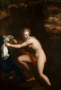 Suzanne au bain - French School