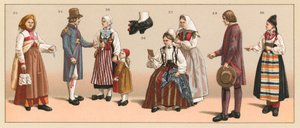 Costume de Suède - French School
