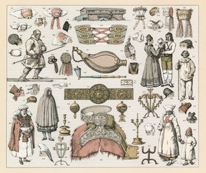 Costume suédois - French School