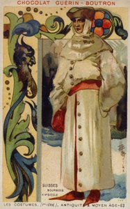 Costume bourgeois suisse, XIVe siècle - French School