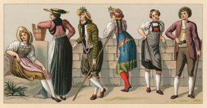 Costume suisse - French School