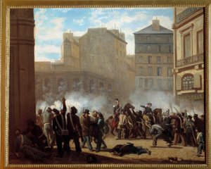 Prise de la place du château d
