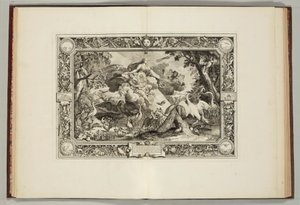 "Tapisseries du Roi, où sont représentés les quatre éléments et les quatre saisons" par André Félibien, 1670 - French School