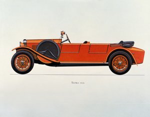 Voiture Tatra, 1925 - French School