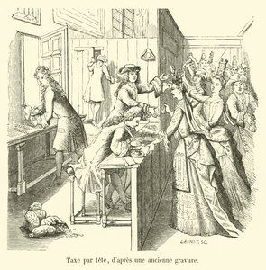 Taxe par tête, d
