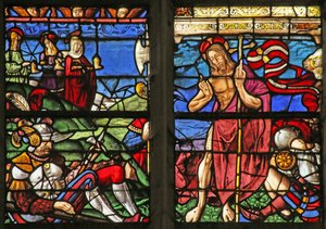 Les 12 Apôtres à la mort de la Vierge Marie - French School
