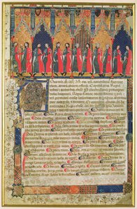 Les échevins de Toulouse, 1369 - French School