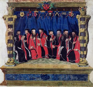 Les Échevins de Toulouse, 1554-55 - French School