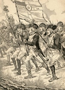 La bataille de Valmy - French School