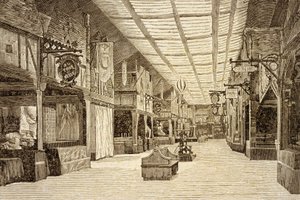 Le Bazar de la Charité à Paris avant l