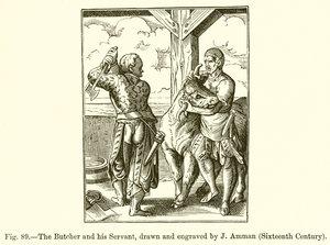 Le boucher et son serviteur