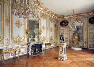 Le Cabinet de la Pendule - French School