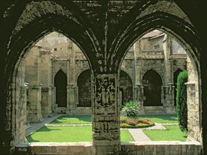 Le Jardin du Cloître, vu depuis l