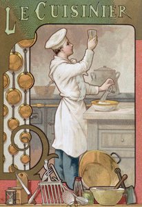 Le Cuisinier, vers 1899 - French School