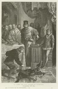 Le Comte était tout confus et en colère