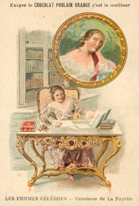 La Comtesse de La Fayette, auteure française - French School