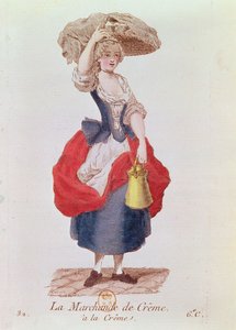 Le vendeur de crème - French School