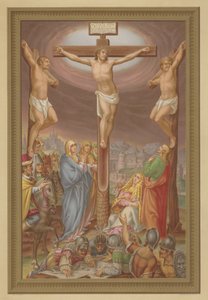 La crucifixion (chromolitho)