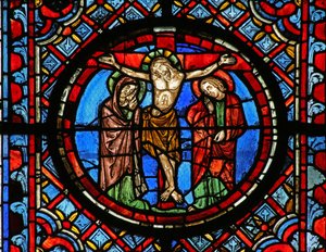 La crucifixion - French School