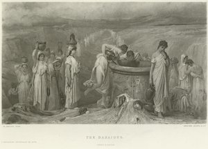 Les Danaïdes (gravure) - French School