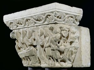 La Mort de Saint Jean-Baptiste, relief d