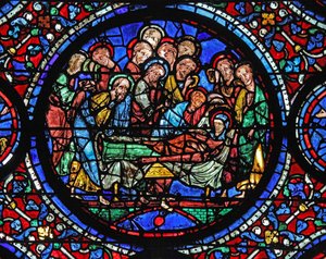 La mort de la Vierge - French School