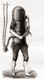 La machine de plongée de Karl Heinrich Klingert - French School