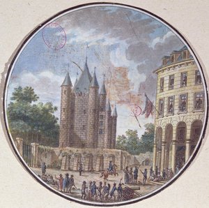 Le Donjon du Temple, Paris - French School