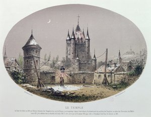 Le Donjon du Temple, Paris - French School