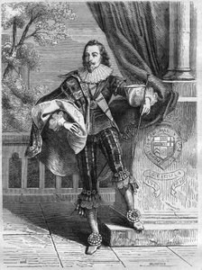 Le duc de Buckingham (George Villiers) - French School