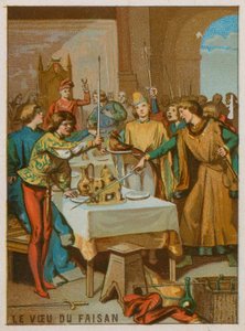 Le Banquet du Vœu du Faisan - French School