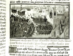 Le premier assaut sur Tyr, de l