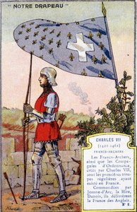 Le Drapeau des Francs Archers de Charles VII