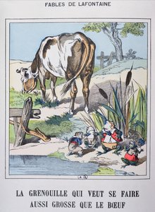 La Grenouille et le Bœuf, des 