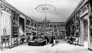 La Galerie Durand-Ruel, 103, rue des Petits-Champs, Paris, 2e moitié du 19e siècle - French School