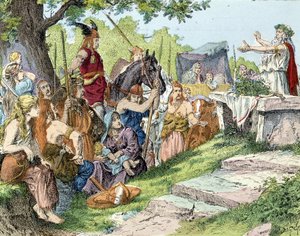 Les Gaulois avant la conquête romaine. Anonyme - French School