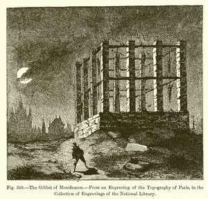 La potence de Montfaucon - French School