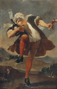La Bonne Bouteille, enseigne de marchand de vin - French School